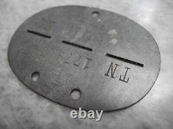 WWII. WW2 RARE German token Army SS Wermacht ID DOG TAG (TN 177947)