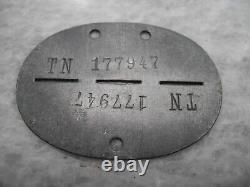 WWII. WW2 RARE German token Army SS Wermacht ID DOG TAG (TN 177947)