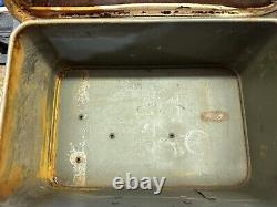 WWII WW2 WEHRMACHT MILITARY GERMAN ARMY HEER GAS MASK DRAEGER Gm 24 STORAGE BOX