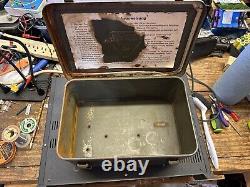 WWII WW2 WEHRMACHT MILITARY GERMAN ARMY HEER GAS MASK DRAEGER Gm 24 STORAGE BOX