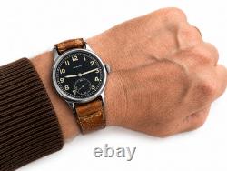 WWII Zenith DH German Army Military Watch Steel 35mm 1940s