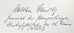 Walter Wenck German General World War II 12th Army Commander Autograph''Rare'