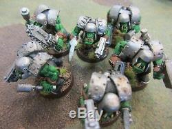 Warhammer 40,000 40k German WWII Themed Space Ork Army Painted