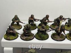 Warlord Bolt Action German Army WWII 28mm Tanks and Troops Painted