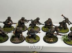 Warlord Bolt Action German Army WWII 28mm Tanks and Troops Painted