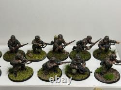 Warlord Bolt Action German Army WWII 28mm Tanks and Troops Painted