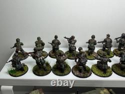 Warlord Bolt Action German Army WWII 28mm Tanks and Troops Painted