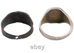 Wehrmacht force WW2 German ring 2 pcs WWII Balcan cross Germany Army Horror