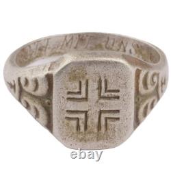 Wehrmacht force WW2 German ring 2 pcs WWII Balcan cross Germany Army Horror