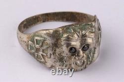 Wolf or bear WW2 German ring WWII Germany Army Wehrmacht Gothic force Horror Set