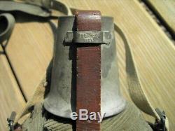 Ww1-ww2 German 1917 Canteen 1l Labeflasche Paratrooper -medics- Afrikakorps-army