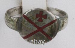 Ww2 GERMAN Ring IRON Cross WWII ww1 WWI GERMANY Trench ART Veteran Jewelry ARMY