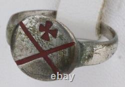 Ww2 GERMAN Ring IRON Cross WWII ww1 WWI GERMANY Trench ART Veteran Jewelry ARMY