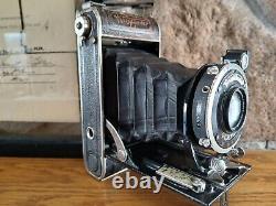 Ww2 German 120mm 1930's VOIGKANDER camera With Military Document US ARMY 1945