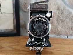 Ww2 German 120mm 1930's VOIGKANDER camera With Military Document US ARMY 1945