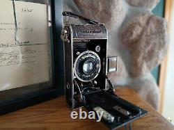 Ww2 German 120mm 1930's VOIGKANDER camera With Military Document US ARMY 1945