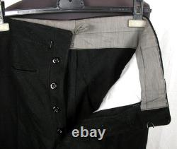 Ww2 German Army Elite Troops Black Field Trousers