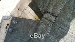 Ww2 German Army Elite gray Shirt and Trouser set Large