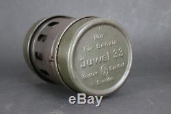 Ww2 German Army Gas Stove Juwel 33 -early Model