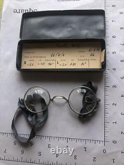 Ww2 German Army Gaz Mask Mashen-brill Metal Case Dated 1936