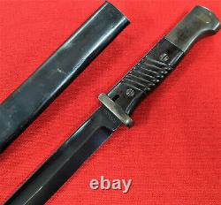 Ww2 German Army K98 Mauser Bayonet & Scabbard Matching Berg & Co 1939