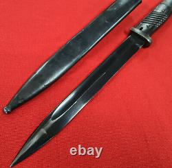 Ww2 German Army K98 Mauser Bayonet & Scabbard Matching Berg & Co 1939