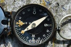 Ww2 German Army Military Marching Compass Busch