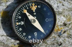 Ww2 German Army Military Marching Compass Busch