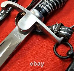 Ww2 German Army Non-commissioned Officers Sword Scabbard Knot By Carl Eickhorn