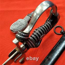 Ww2 German Army Non-commissioned Officers Sword Scabbard Knot By Carl Eickhorn