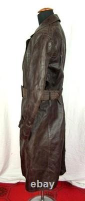 Ww2 German Army Officer Leather Coat