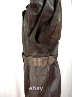Ww2 German Army Officer Leather Coat