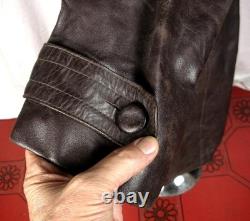 Ww2 German Army Officer Leather Coat