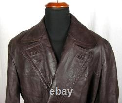 Ww2 German Army Officer Leather Coat