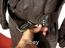 Ww2 German Army Officer Leather Coat