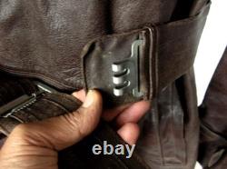 Ww2 German Army Officer Leather Coat