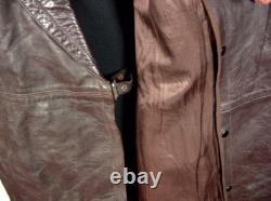 Ww2 German Army Officer Leather Coat