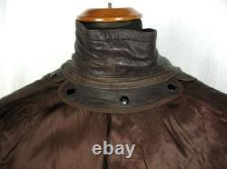 Ww2 German Army Officer Leather Coat
