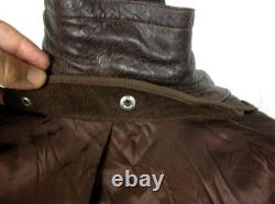 Ww2 German Army Officer Leather Coat