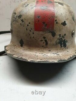 Ww2 German Helmet Heer Medic