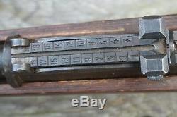 Ww2 German K98 Rifle Barrel + Stock Marked To German Army