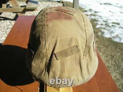 Ww2 German Reversible Camouflage Helmet Cover For Army & Elite Wwii Units Orig