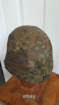 Ww2 German camouflaged helmet cover