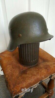 Ww2 German m42 raw edge helmet shell