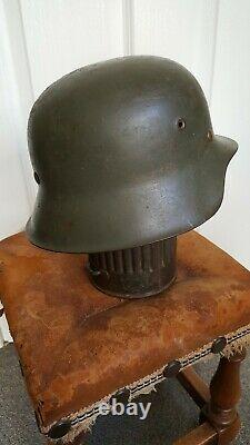 Ww2 German m42 raw edge helmet shell