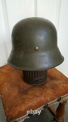 Ww2 German m42 raw edge helmet shell