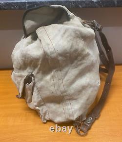 Ww2! Original Wehrmacht Canvas Backpack / Rucksack German Army Late War