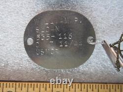 Ww2 Us Marine Dog Tag Officers Hat Sterling Badge German Army Folding Fork Spoon