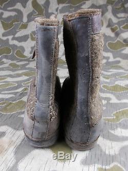 Ww2 Vtg German Wehrmacht Army Soldiers Winter Jack Boots Named