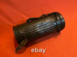Ww2 Wwii German Gas Mask Canister Box Original Military 1943 Army Original
